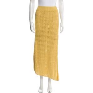 A.L.C. Midi Length Yellow Skirt Size XS